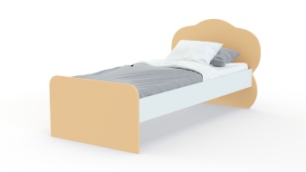 Желтая Детская кровать ДУ-КО12-6 BMS