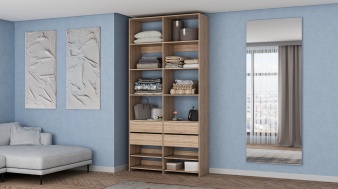 Встраиваемый Стеллаж для одежды Мирта 85 BMS