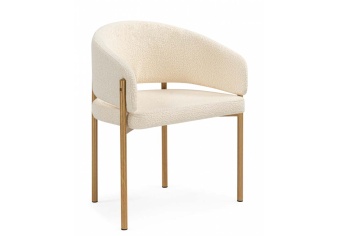 Стильный Стул на металлокаркасе Janin