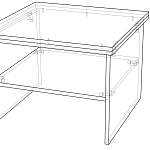 Схема сборки Стол кофейный Milano BMS