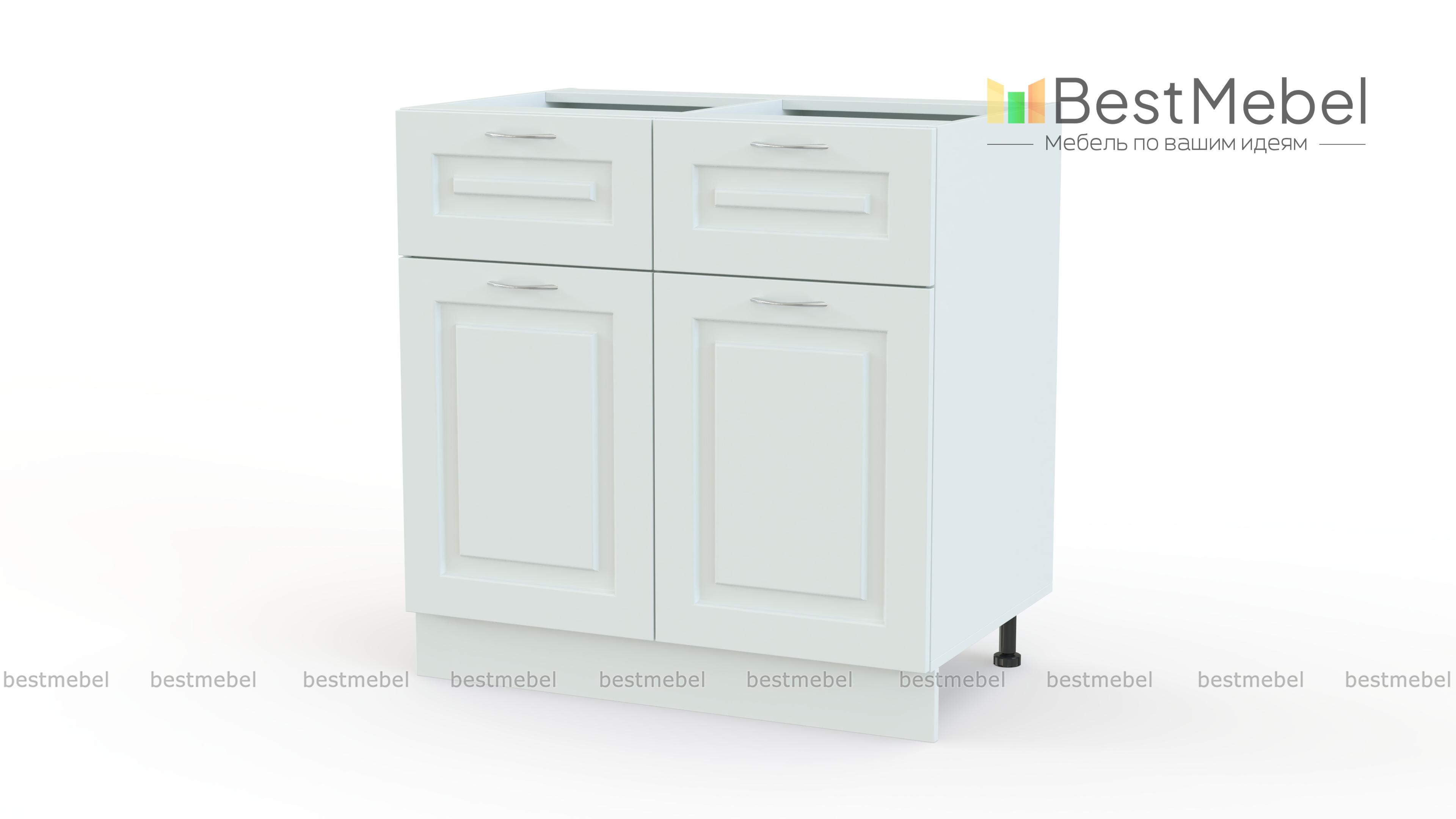 Шкаф нижний Гарда 600 2 ящика BMS - Фото