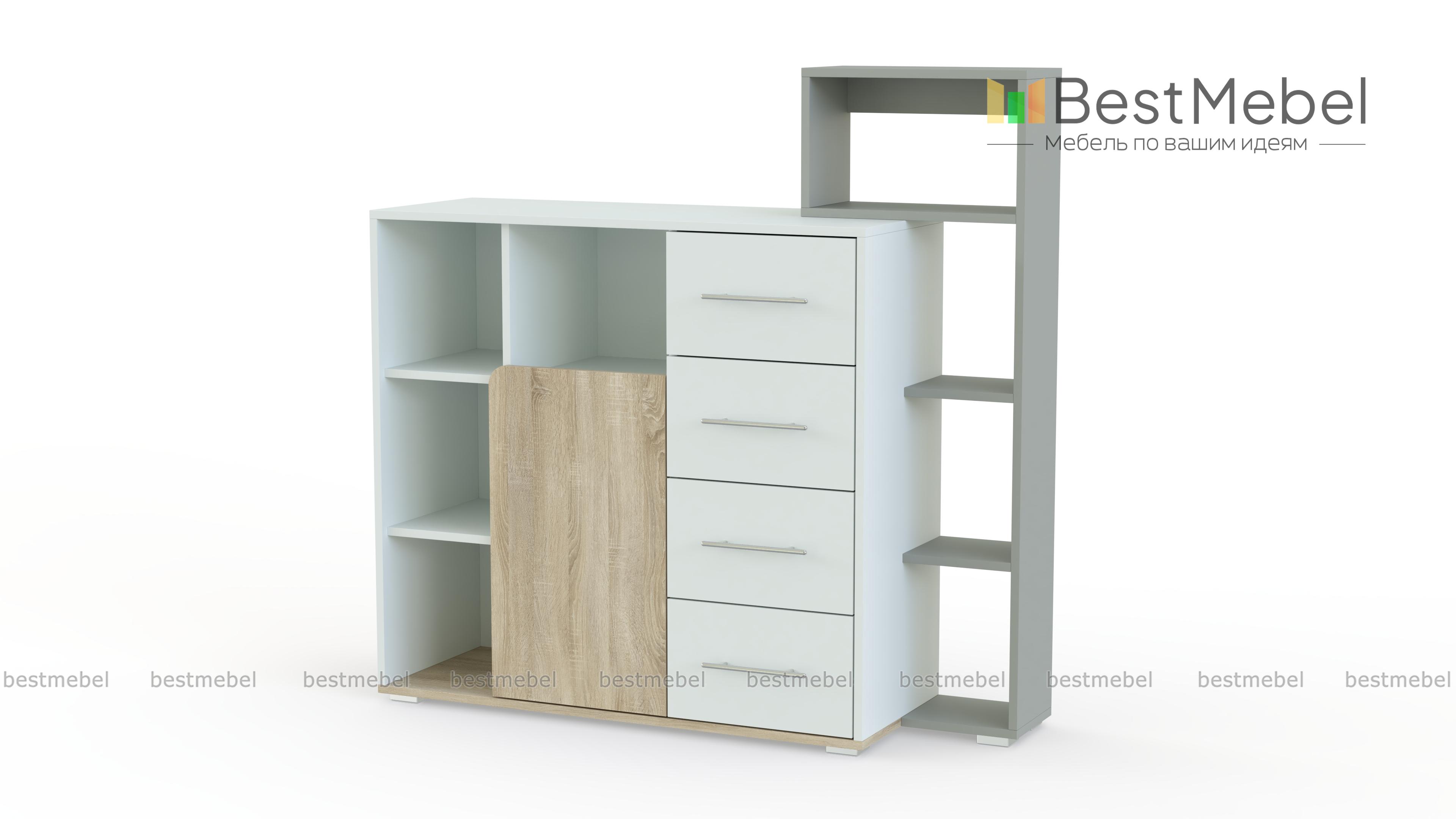 Комод Молодежный Бруно BMS - Фото