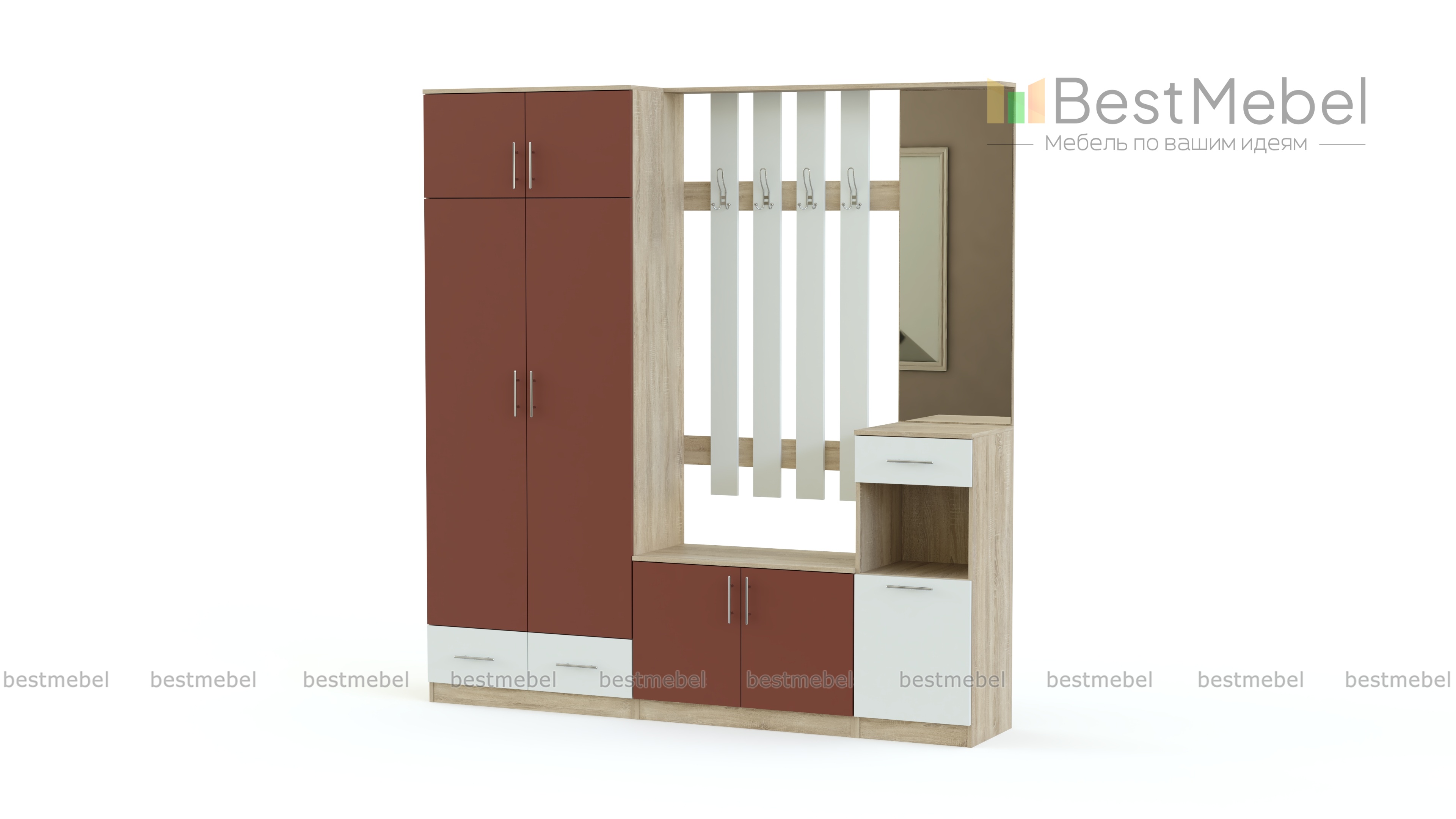 Прихожая Идеал 20 BMS