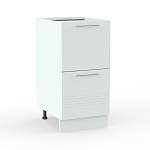 Шкаф нижний 400 2 больших ящика Капля BMS - Фото 3