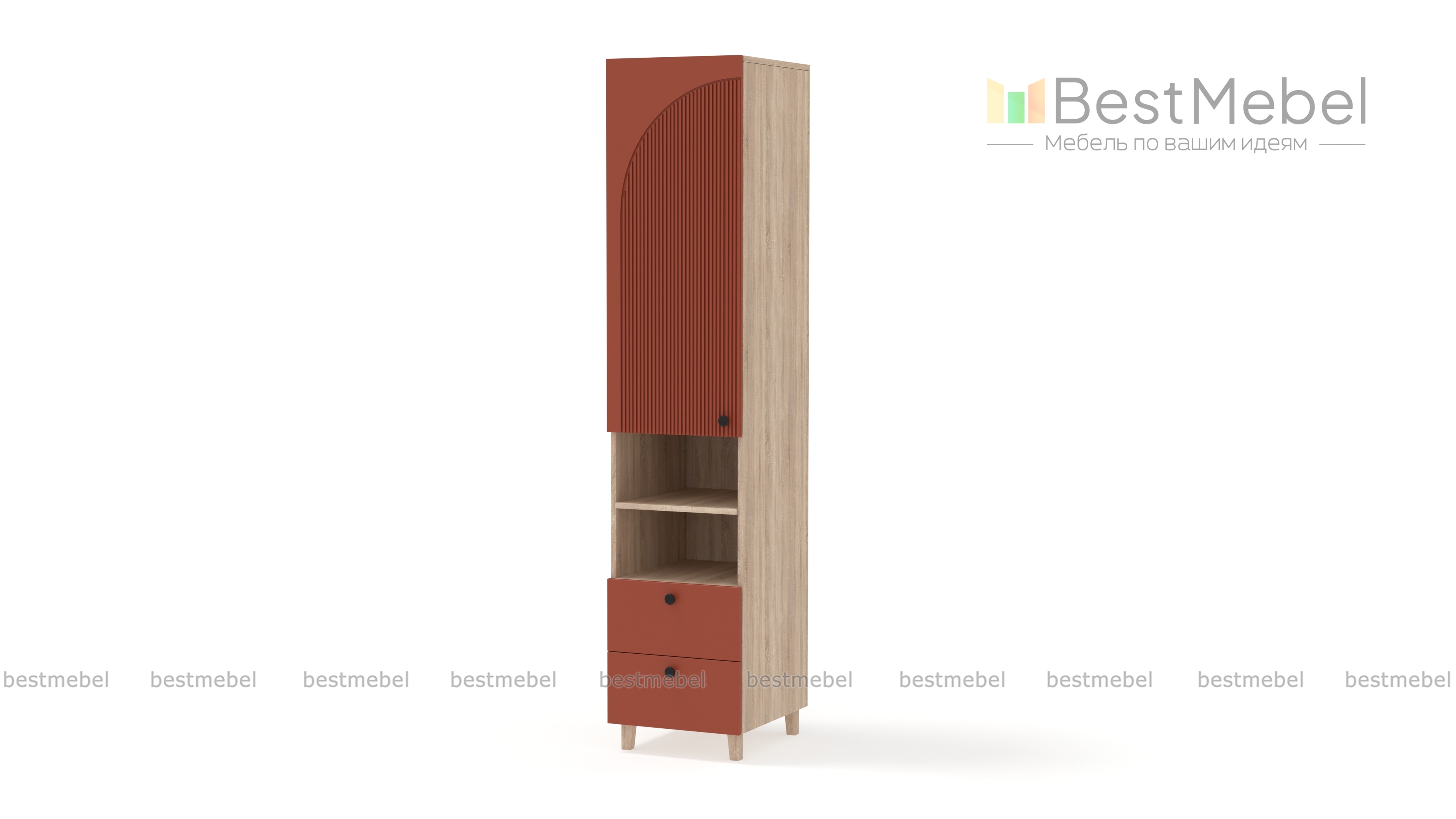 Шкаф-пенал Вивьен 5 BMS