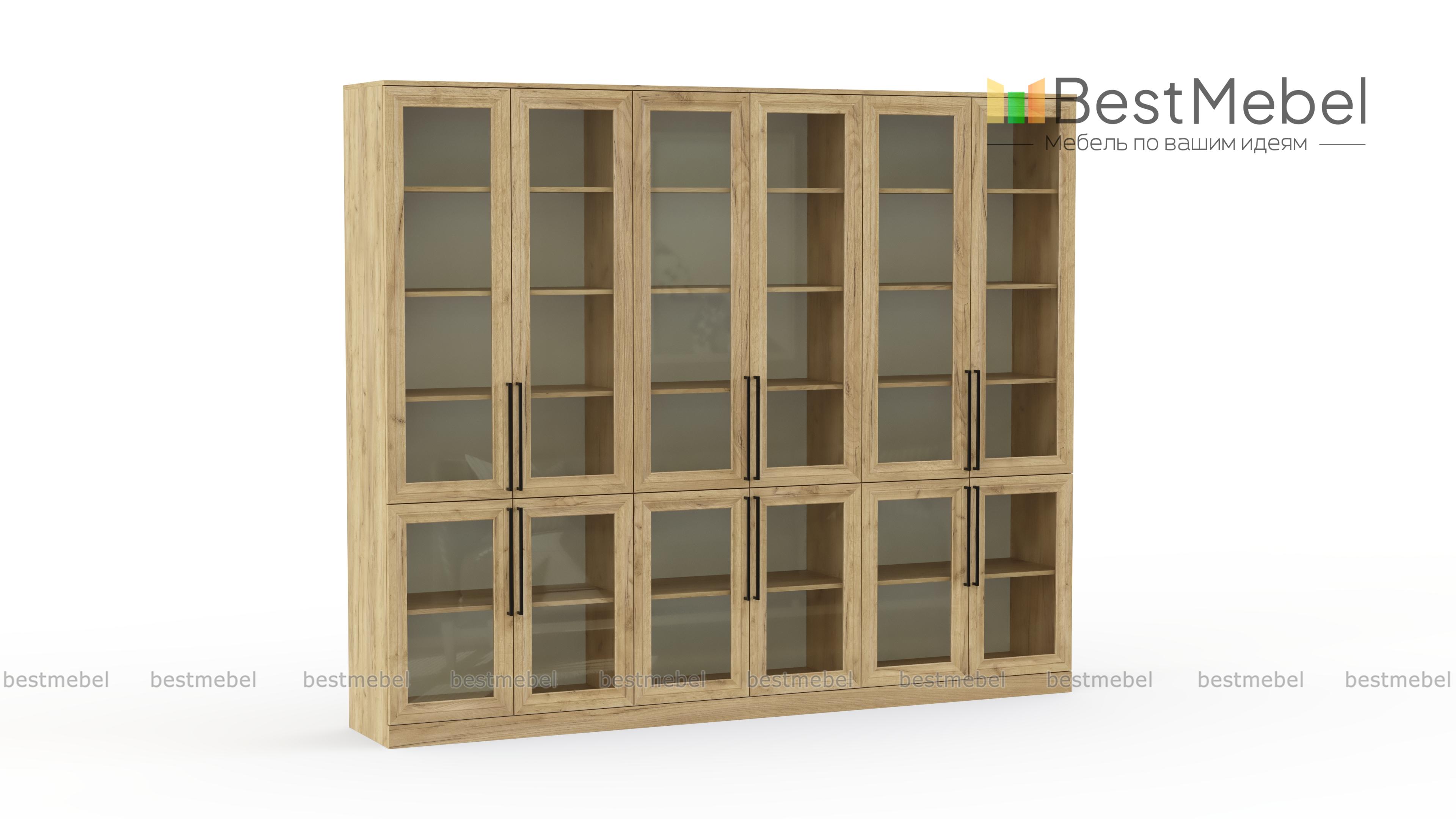 Шкаф книжный Рим 5 BMS - Фото