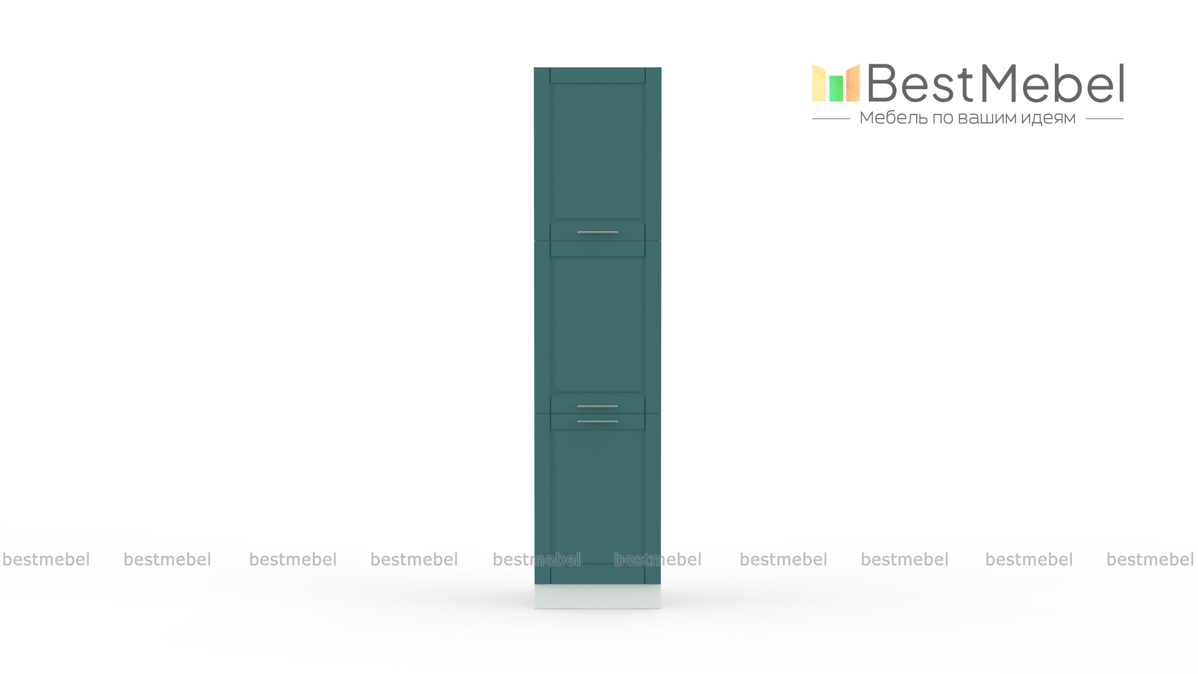 Шкаф-пенал 3 двери Палермо BMS - Фото