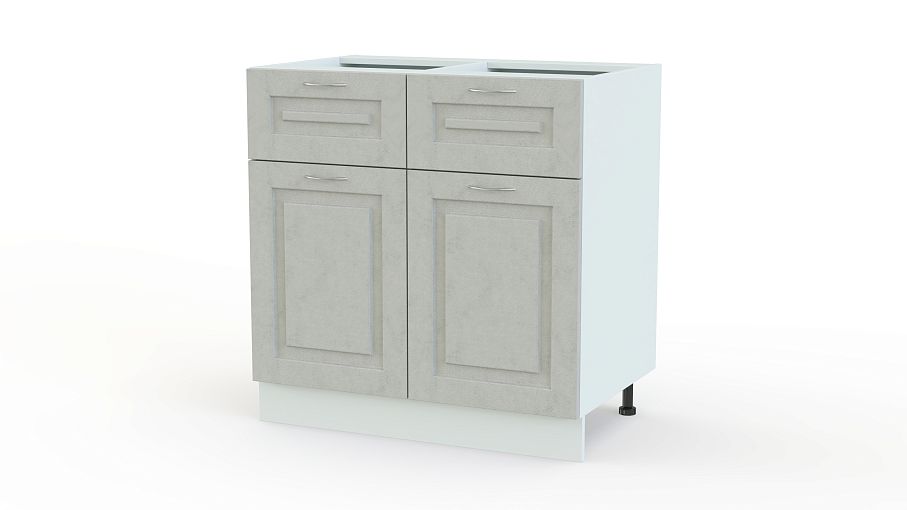 Шкаф нижний Гарда 600 2 ящика BMS - Фото