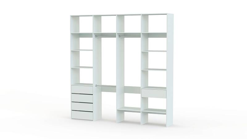 Стеллаж для одежды Мирта 18 BMS