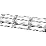 Тумба под ТВ подвесная Лори №4 BMS