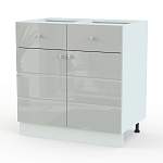 Тумба напольная Квадро 2 ящика BMS - Фото 7