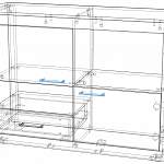 Схема сборки Комод Астера 11 МДФ BMS