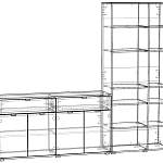Схема сборки Стеллаж Вихалс Vihals 11