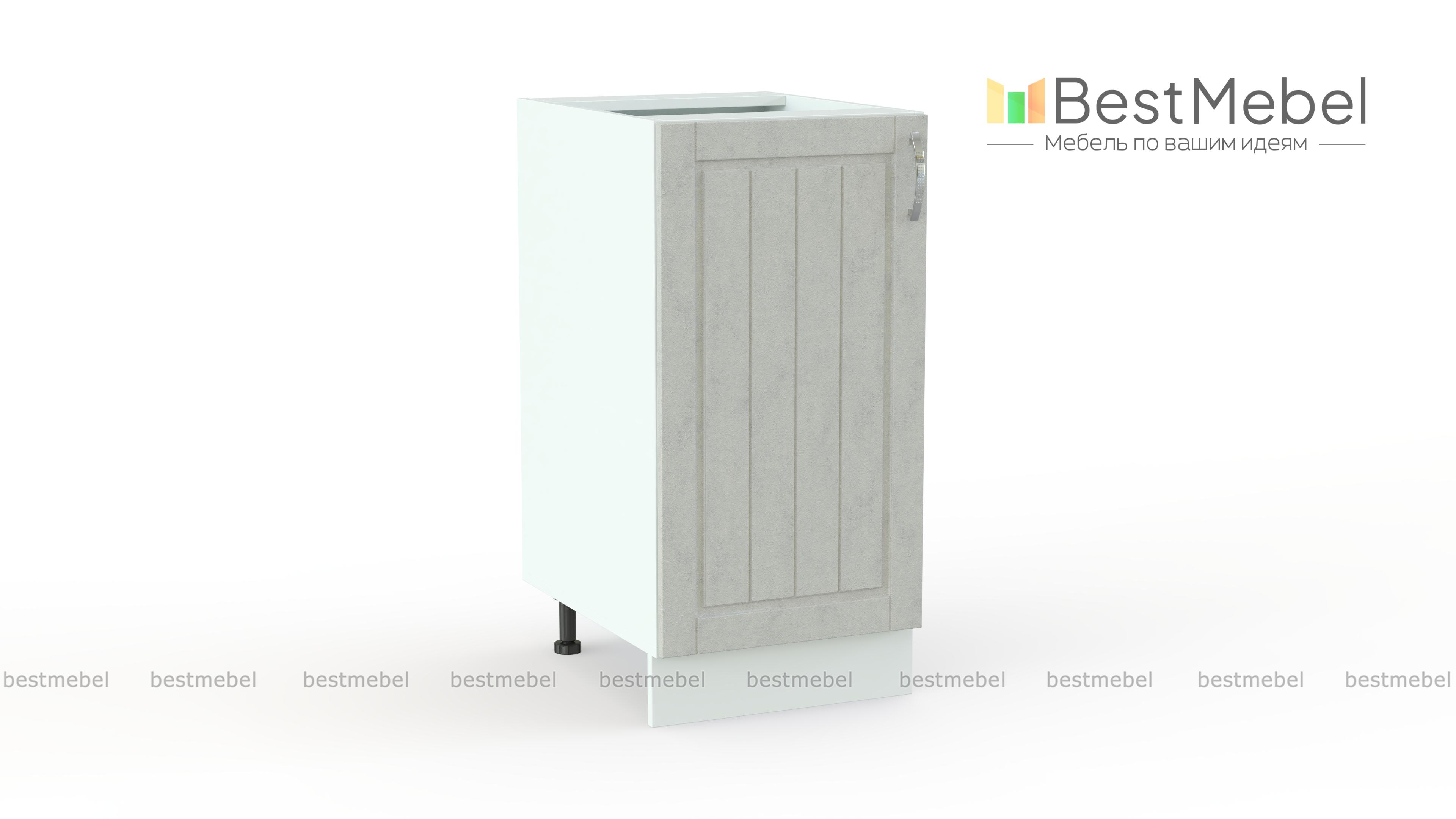 Шкаф нижний 1 дверь Лондон  BMS - Фото