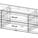 Схема сборки Тумба под ТВ Марс 4 BMS