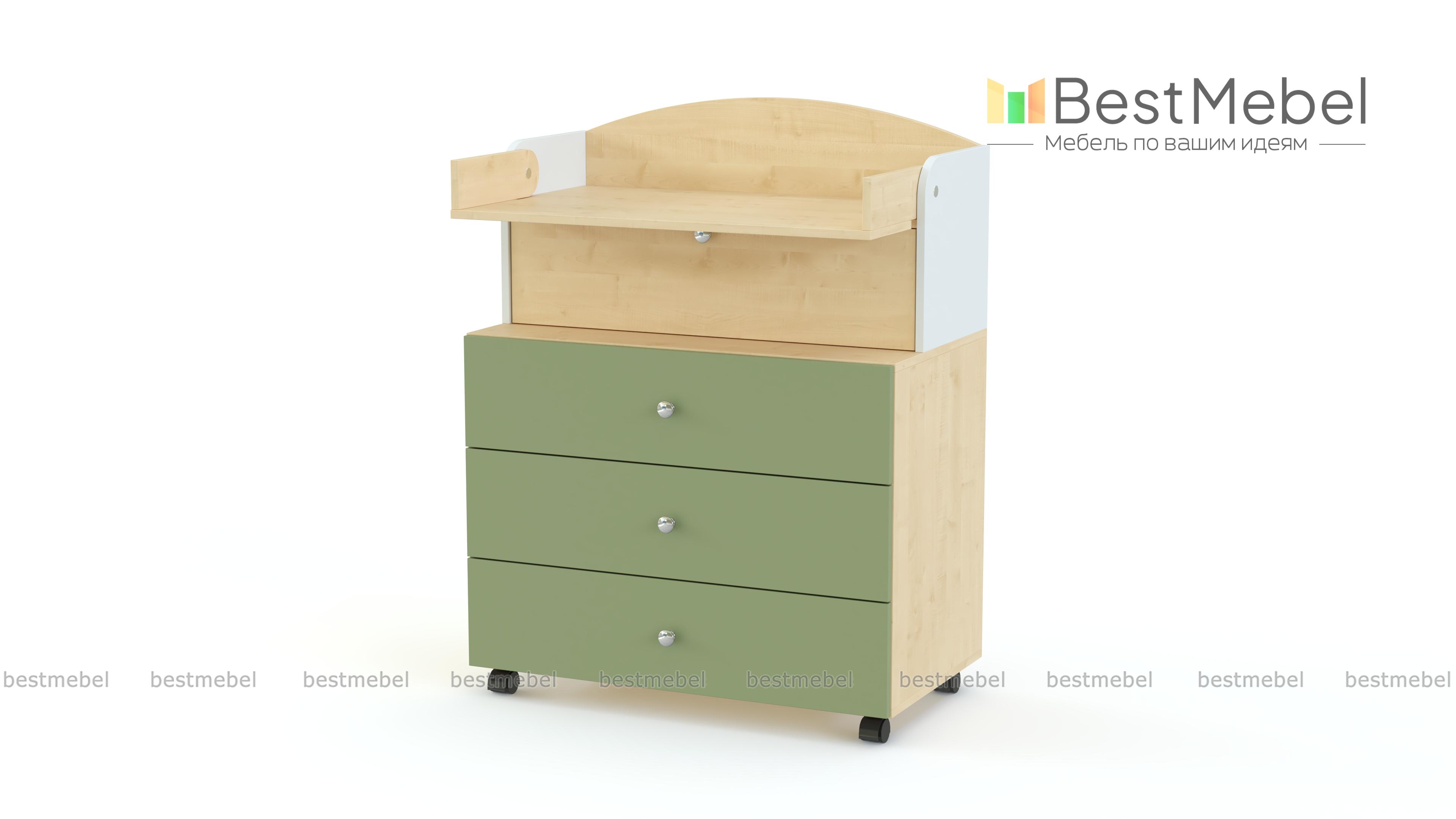 Пеленальный комод Анкор 6 BMS - Фото