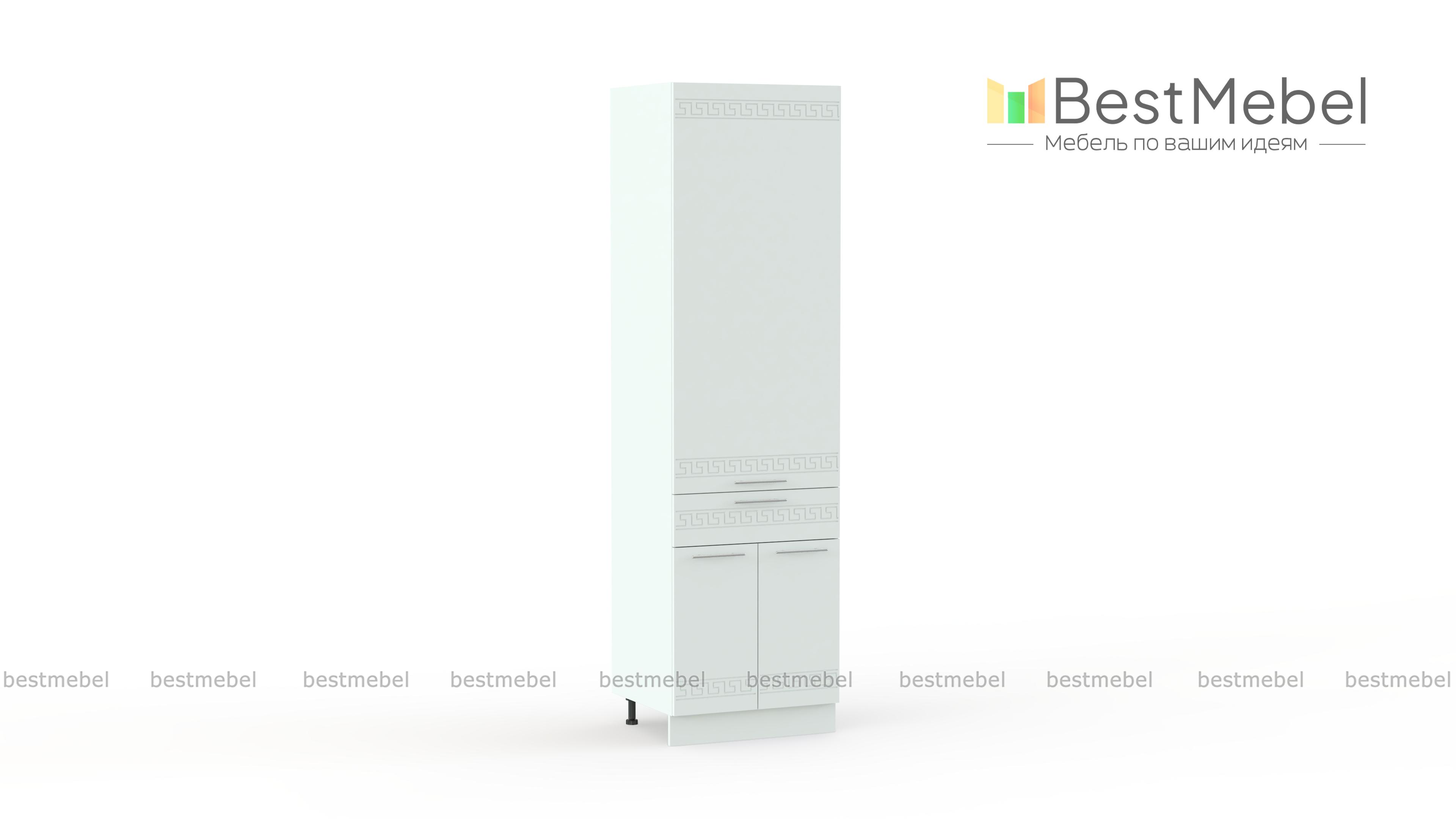 Шкаф-пенал 1 ящик  Греция-2 BMS - Фото