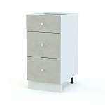 Шкаф напольный Лина с 3 ящиками BMS - Фото 1